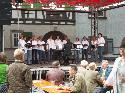 07.06.2009: Chor beim Maifest in Zwingenberg